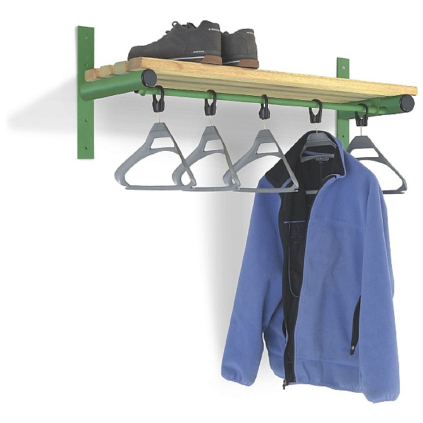 Wall Mounted Shelf & Rail