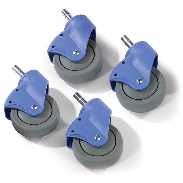 Numatic Set Of 4 75mm Castors 629422 | Cleaning Accessories & Spares