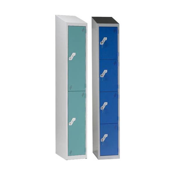 Fully Welded Sloping Top Lockers