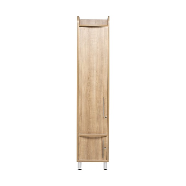 Narrow office store cupboard