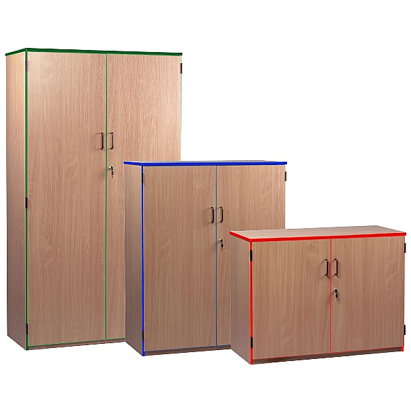 Coloured Edge Cupboards