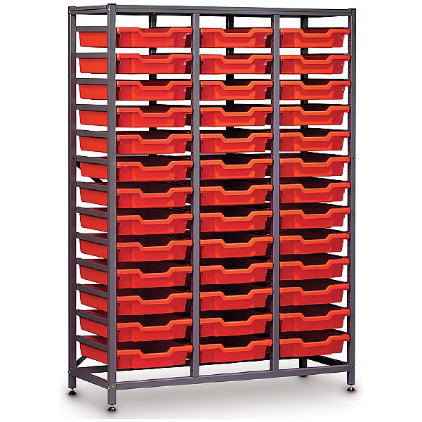 Gratnells 3 Column Midi 39 Tray Storage Rack