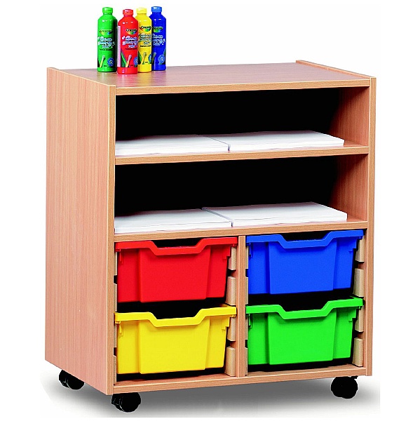 Art Storage 4 Tray Combination Unit