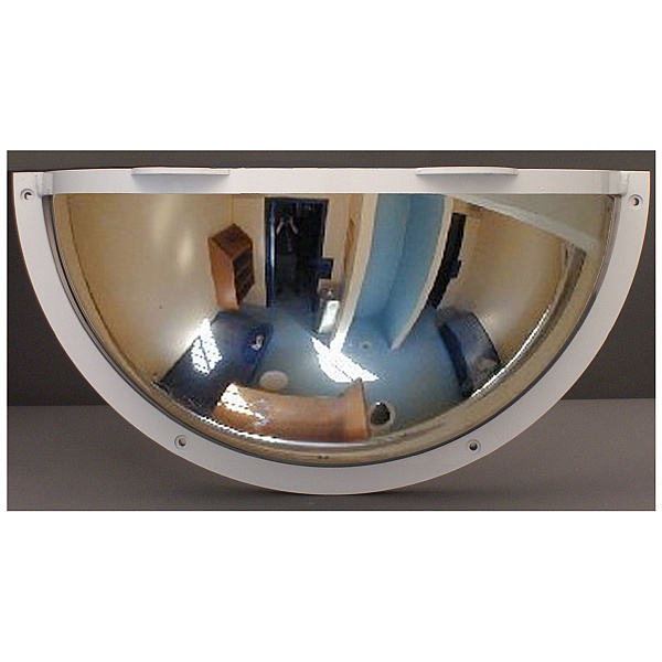 Stainless Steel Anti Ligature Half Face Mirror