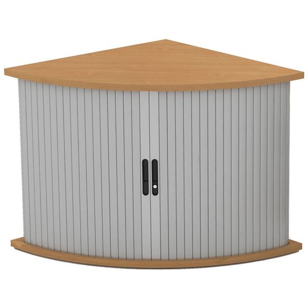 Alpha Corner Tambour Storage Unit