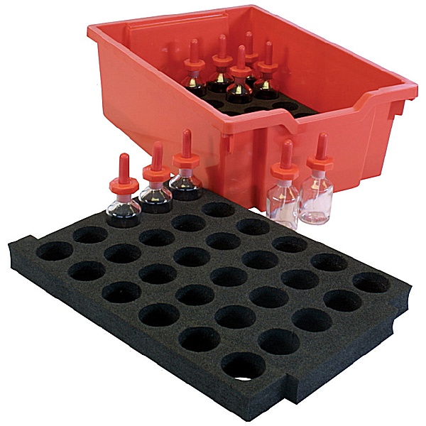 Gratnells Lab Bottles Tray Insert