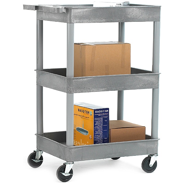 3 Shelf Deep Tray Service Trolley