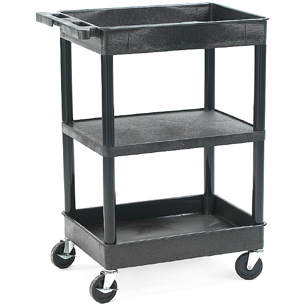 Super Strong 3 Shelf Service Trolley