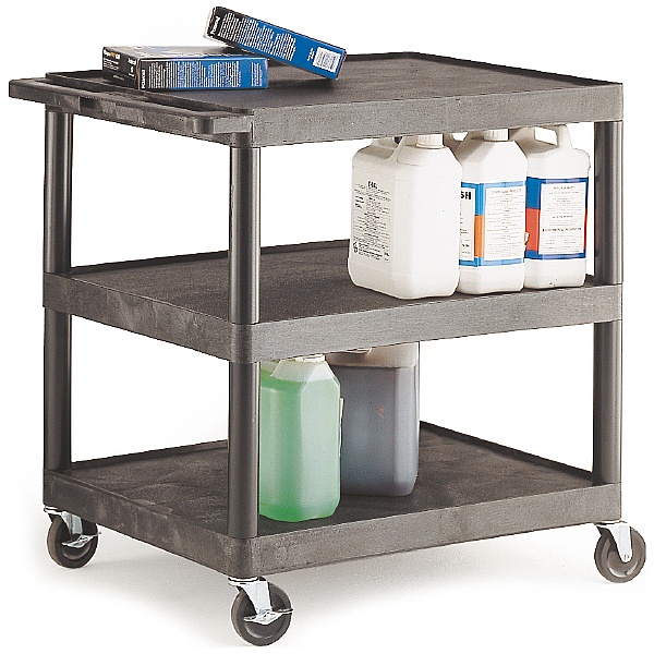 3 Shelf Super Strong Service Trolley