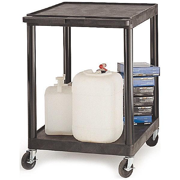 2 Shelf Super Strong Service Trolley