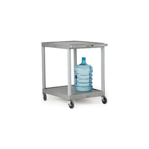 2 Shelf Grey Service Trolleys