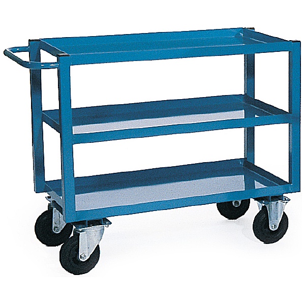 3 Shelf Heavy Duty Tray Trolleys