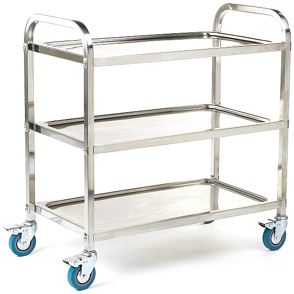 Stainless Steel Shelf Trolleys