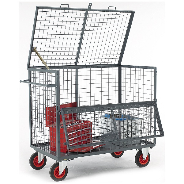 Mesh Security Box Trolley