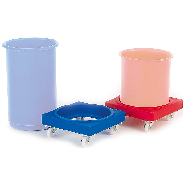 Optional Polyethylene Dolly For Interstacking Bins