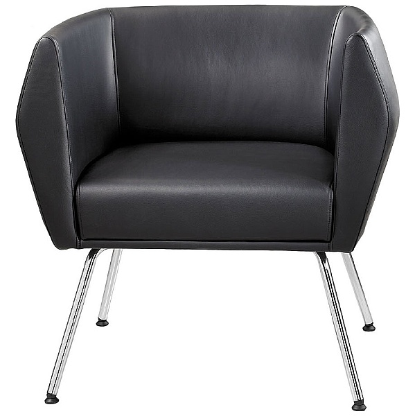 Premium HB1 4 Leg Leather Reception Chairs