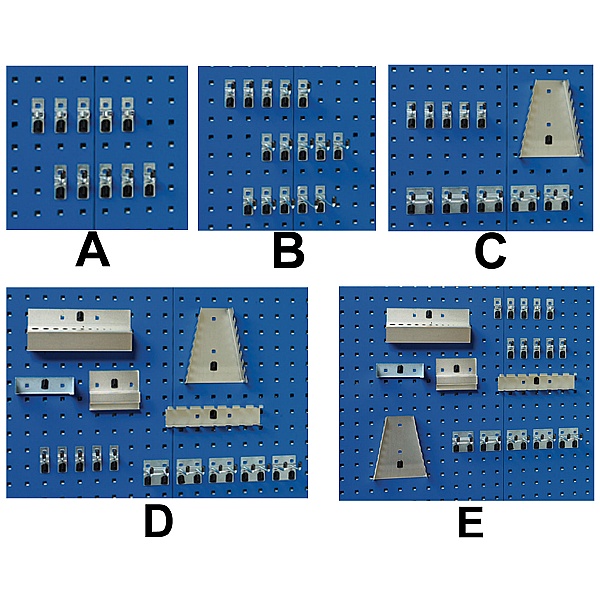 Bott Cubio Framework Benches Panel Hook Kits