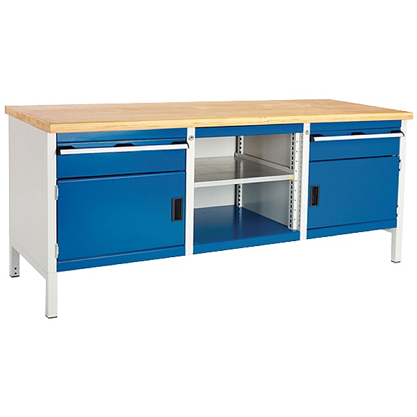 Bott Cubio Storage Benches - 2000mm Wide - Model N