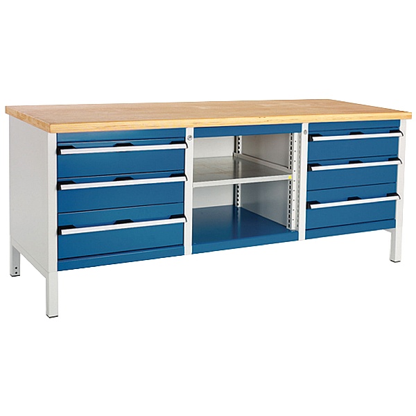 Bott Cubio Storage Benches - 2000mm Wide - Model O