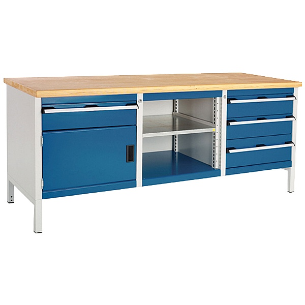 Bott Cubio Storage Benches - 2000mm Wide - Model P