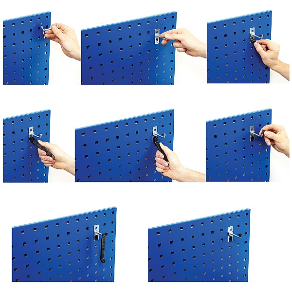 Bott Perforated Panel - Hooks | Perforated & Louvre Racks & Trolleys
