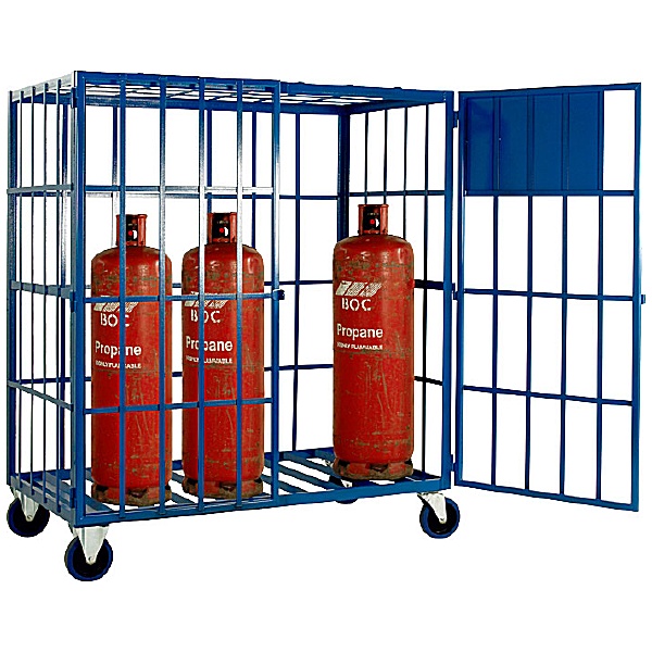 Mobile Propane Cylinder Storage Cage