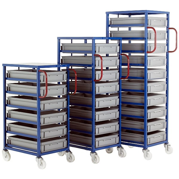 Mobile Tray Rack for 118mm Euro Containers