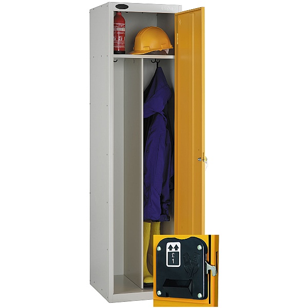 Clean & Dirty Coin Return Lockers With ActiveCoat