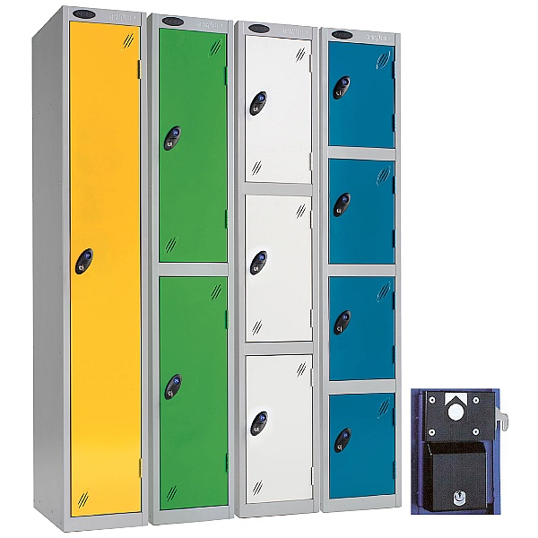 Premium Coin Retain Lockers With Activecoat