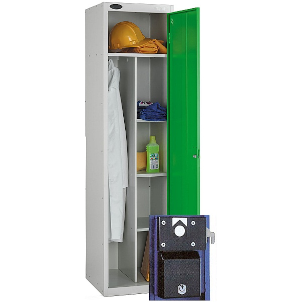 Uniform Coin Retain Lockers With ActiveCoat