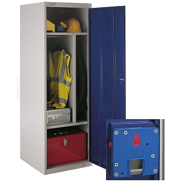 Crew Coin Return Locker With Biocote