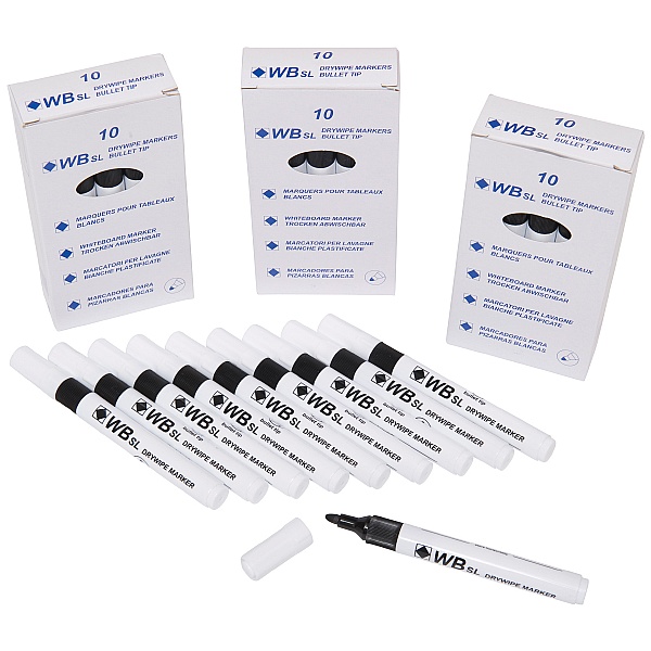 Teacher Dry Wipe Marker Pen Pack