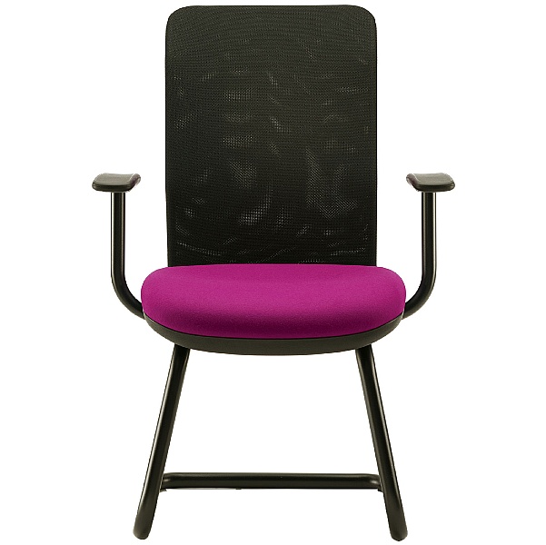 Air Mesh Back Cantilever Visitor Chair No Arms