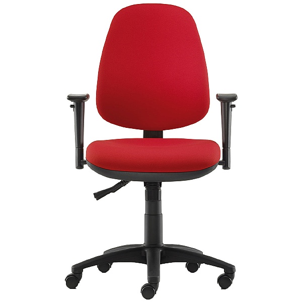 Pledge Topaz High Back Operator Chair Without Arms