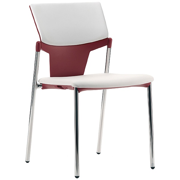 Pledge Ikon Upholstered 4 Leg Chair