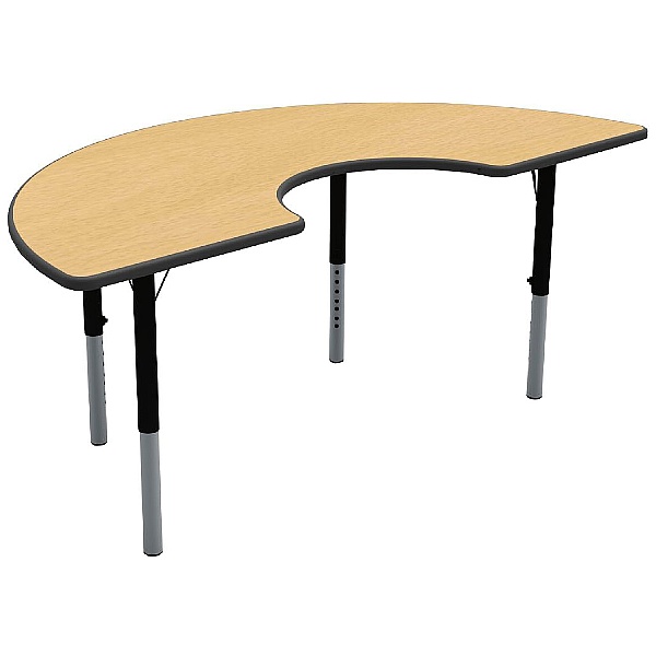 Height Adjustable Arc Theme Table