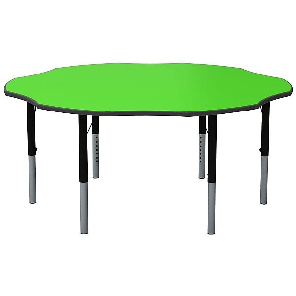 Height Adjustable Flower Primary Theme Tables