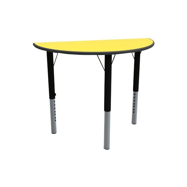 Height Adjustable Semi Circular Tables