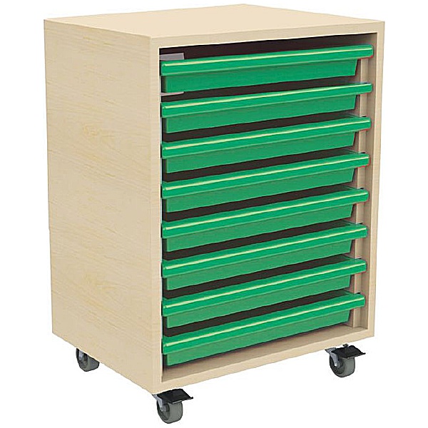 8 Tray Mobile Art & Paper Storage Unit