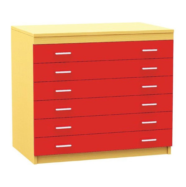 6 Drawer A1 Plan Storage Chest