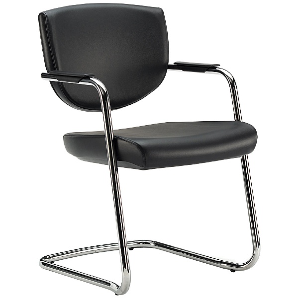 Pledge Key Low Back Stackable Cantilever Chair