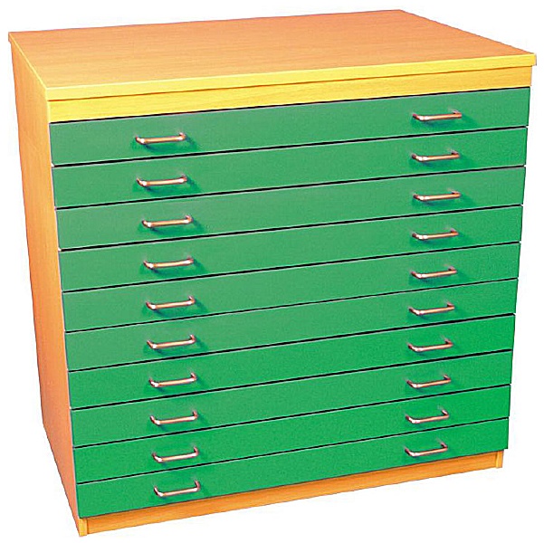 10 Drawer A1 Plan Storage Chest