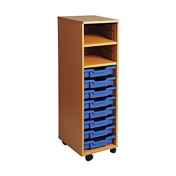 8 Tray Single Bay Storage Unit