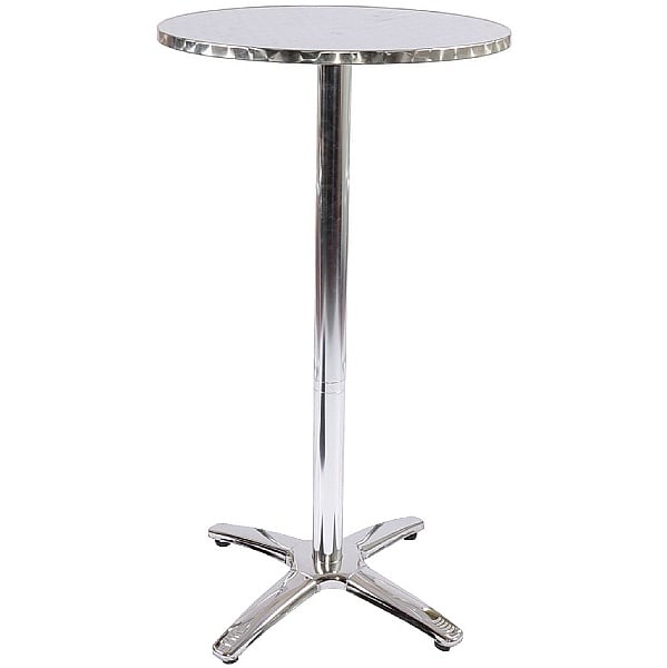 Aluminium Bistro Poseur Table