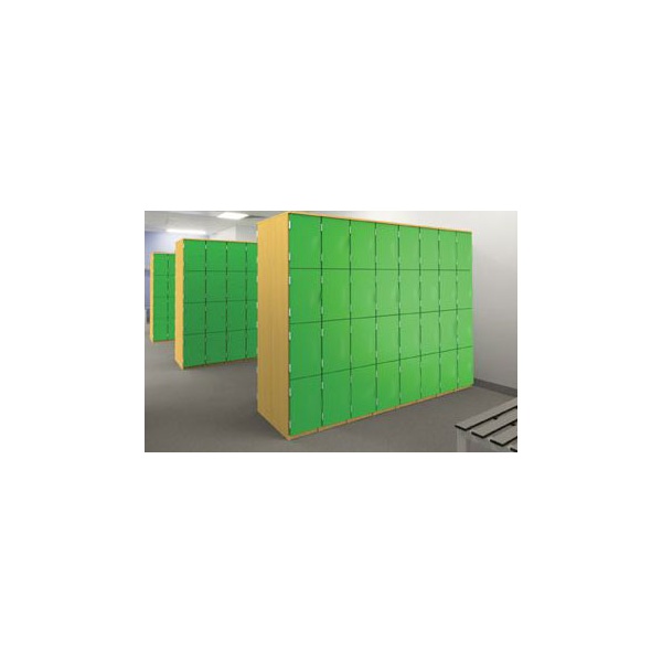 Wooden Cloakroom Lockers