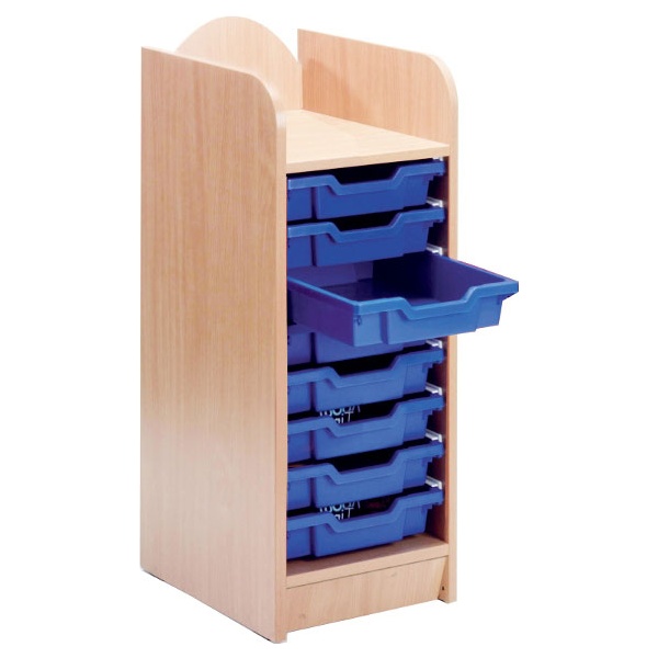 Stretton 8 Shallow Tray Storage Unit