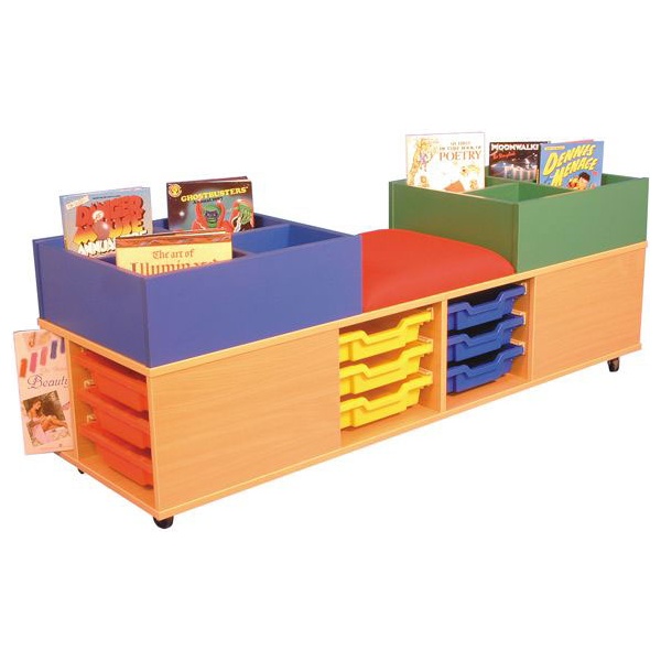 Mobile Kinder, Seat & Storage Activity Cen