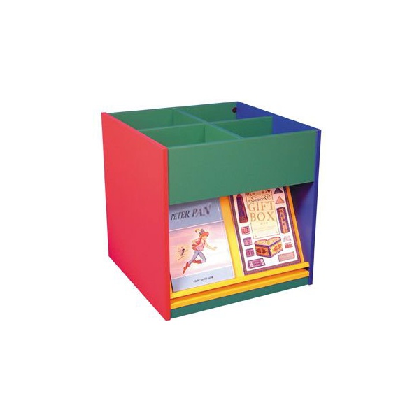 Mobile Kinder Box with Display Shelves