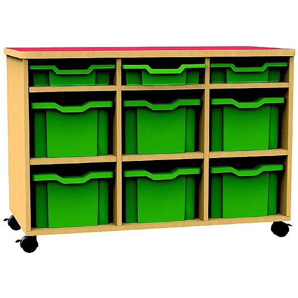 Funky Multi Tray Mobile Storage Unit