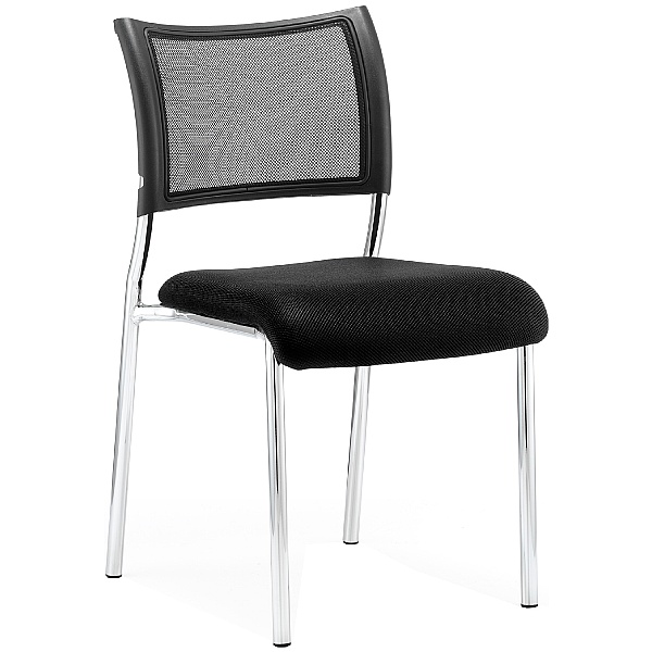 Victoria Chrome Frame Chair No Arms